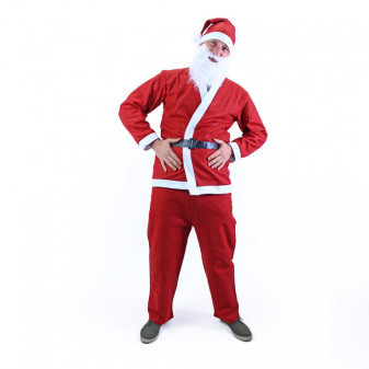 Kostým Santa Claus (bez fúzov) pre dospelých