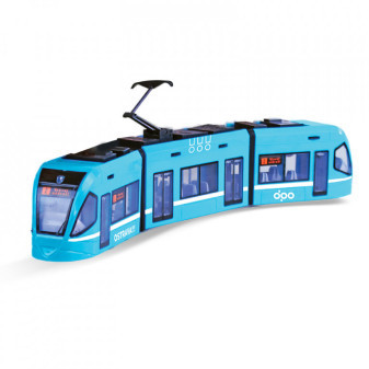 Moderná električka DPO Ostrava modrá 47 cm