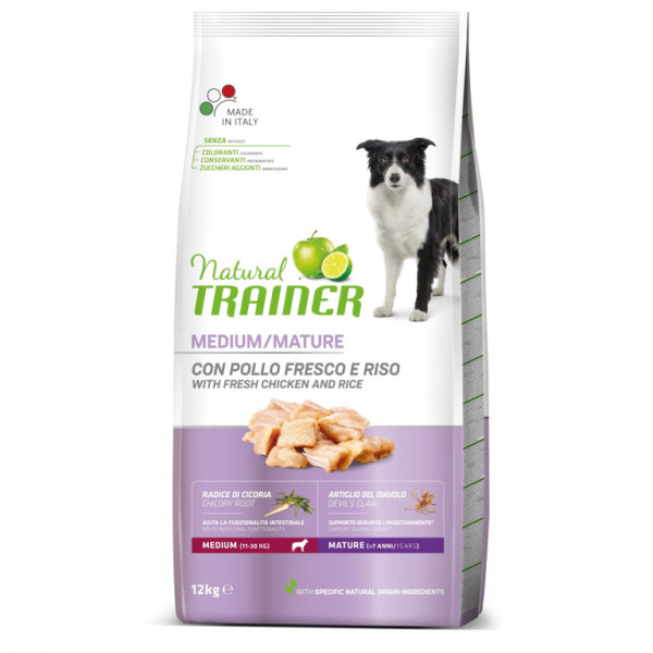 TRAINER Natural Medium Maturity čerstvé kura 12kg