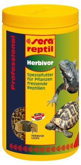 Sera doplnkové krmivo pre bylinožravé plazy Reptil Professional Herbivor 1000ml