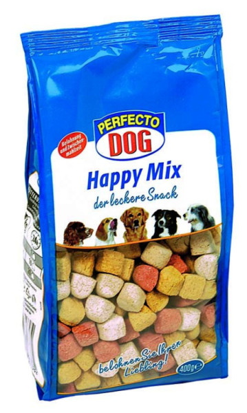 Perfecto Dog sušienky Happy Mix 400g