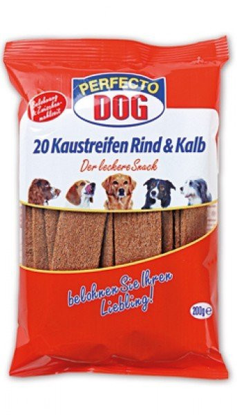 Perfecto Dog plátky hovädzie + teľacie 20ks