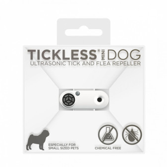 Tickless Mini dog nabíjací - biele