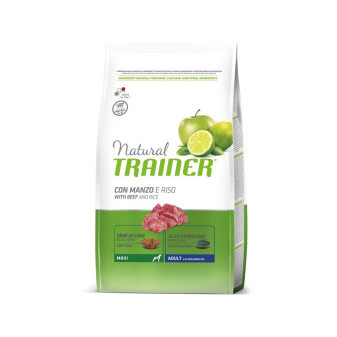 TRAINER Natural Maxi Adult hovädzie a ryža 12kg