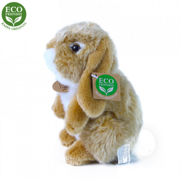 Plyšový králik béžový stojaci 18 cm ECO-FRIENDLY