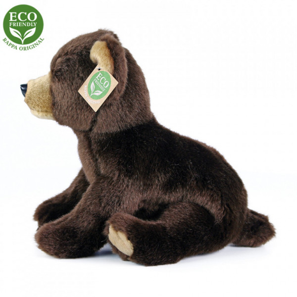 Plyšový medveď sediaci 25 cm ECO-FRIENDLY