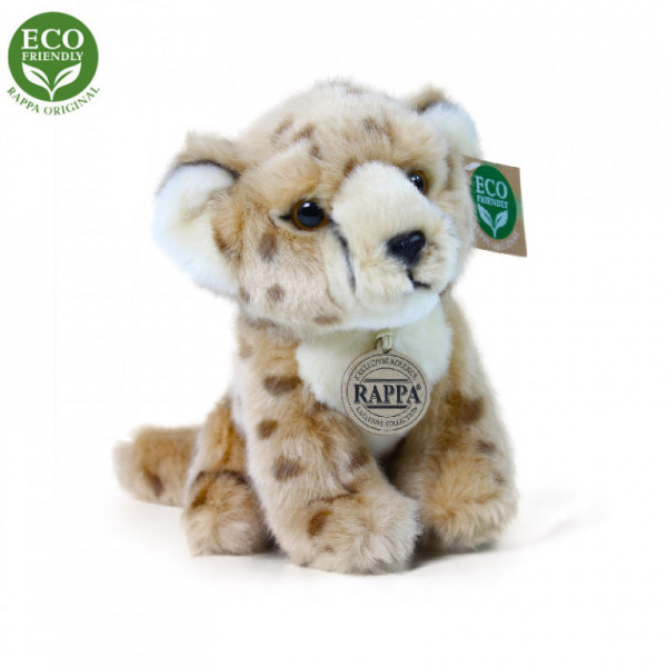 Plyšový gepard sediaci 18 cm ECO-FRIENDLY