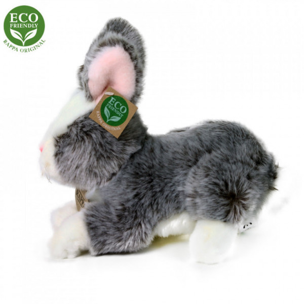 Plyšový králik ležiaci 23 cm ECO-FRIENDLY