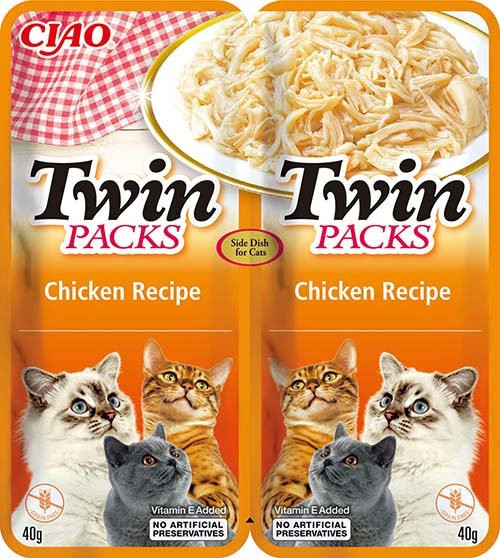 Kapsička Churu Cat Twin Packs - kura vo vývare 80g