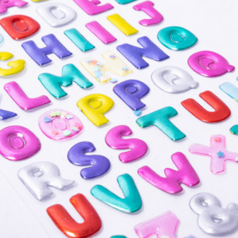 Aga4Kids Samolepiace písmená DS8101MP