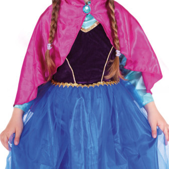 Detský kostým princezná zimné kráľovstvo Anička DELUXE (S) e-obal