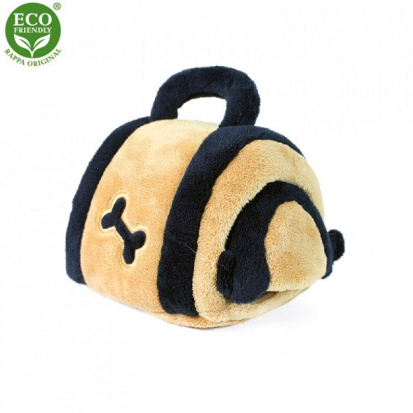 Plyšový Bernský salašnický pes v boudě 15 cm ECO-FRIENDLY
