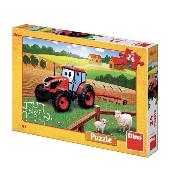 Puzzle Zetor orba 26x18 cm 24 dielikov v krabici 27x19x4cm