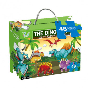 Puzzle dinosaury maxi 48 ks 92 x 62 cm