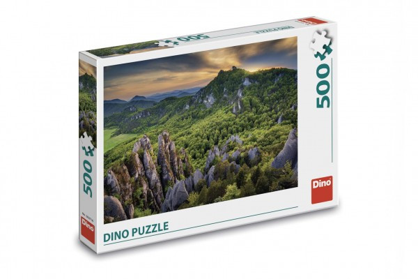 Puzzle Súlovské skaly 47x33cm 500 dielikov v krabici 34x23x3,5cm