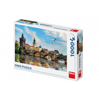 Puzzle Karlov most 66x47cm 1000 dielikov v krabici 32x23x7cm