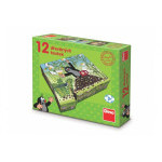 Kocky kubus Krtko a priatelia drevo 21x18x4cm