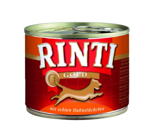 Finnern Rinti Gold konzerva pre psov kura 185g