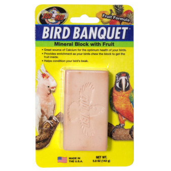 Bird Banquet minerálny blok s ovocím L