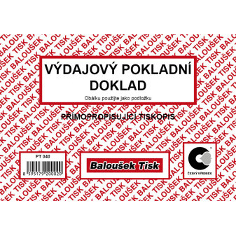 Výdavkový pokladničný doklad A6
