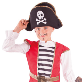 Detský kostým pirát s klobúkom (S) e-obal
