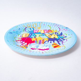 Aga4Kids Papierové tanieriky 23cm DS932-4 10 ks