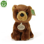 Plyšový medveď hnedý 18 cm ECO-FRIENDLY