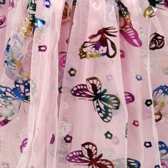 Detský kostým TUTU sukne motýľ s čelenkou a krídlami