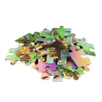 Puzzle s dinosaurami maxi- 54 dielov 87 x 58 cm