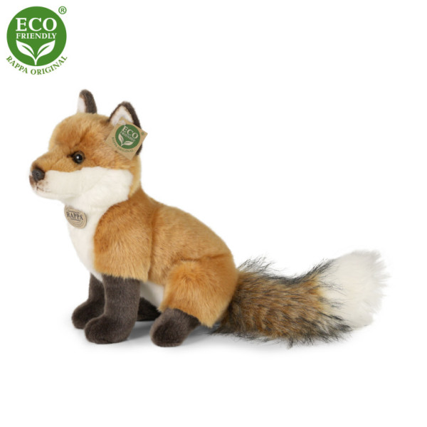 Plyšová líška sediaca 27 cm ECO-FRIENDLY
