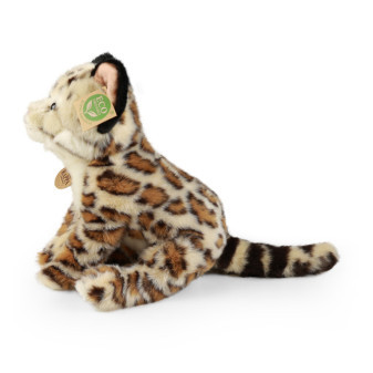 Plyšový ocelot sediaci 28 cm ECO-FRIENDLY