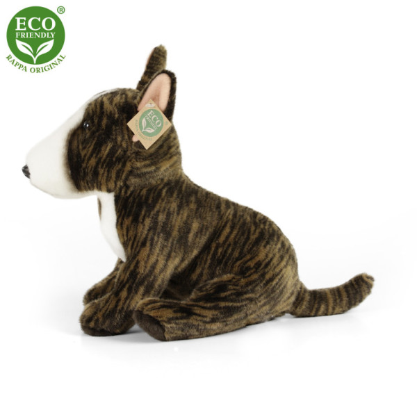 Plyšový pes anglický bulteriér 30 cm ECO-FRIENDLY