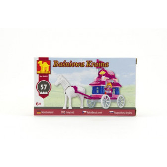 Stavebnica Dromader pre Dievčatá 24201 57ks v krabici 16,5x9,5x4,5cm