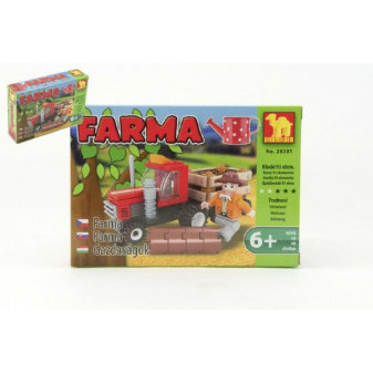 Stavebnica Dromader Farma 28301 18,5 x13x4, 5cm