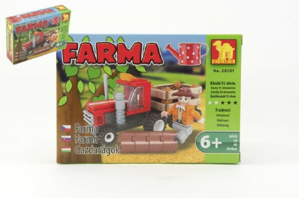 Stavebnica Dromader Farma 28301 18,5 x13x4, 5cm