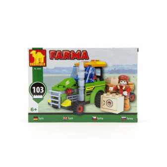 Stavebnica Dromader Farma 28401 22x15x4, 5cm