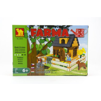 Stavebnica Dromader Farma 28503 32x21, 5x5cm