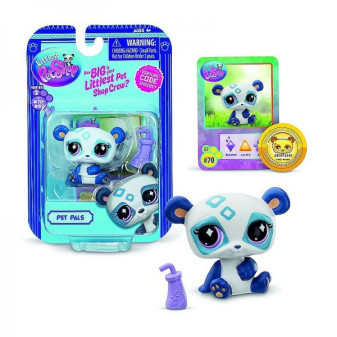 Figúrka Littlest Pet Shop plast mix druhov na karte 10x15, 5cm