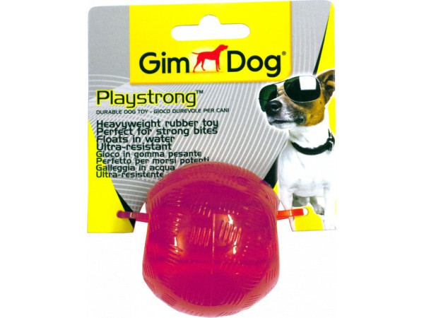 Hračka Gimborn Playstrong z tvrdenej gumy lopta 6 cm