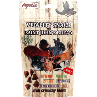 Apetít Vitality snack so svätojánskym chlebom 80g