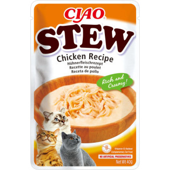 Kapsička Churu Cat Stew - kura 40g