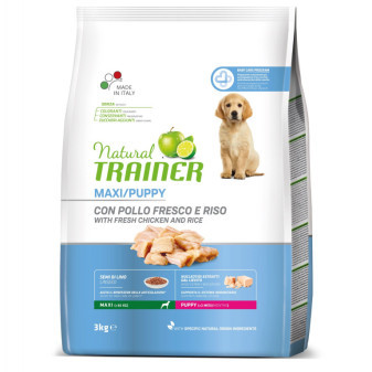TRAINER Natural Maxi Puppy čerstvé kura 3kg