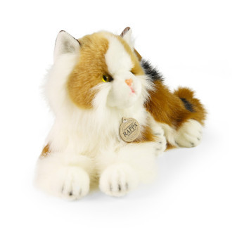 Plyšová mačka Calico trojfarebná 30 cm ECO-FRIENDLY