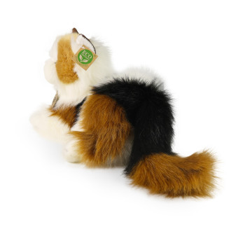 Plyšová mačka Calico trojfarebná 30 cm ECO-FRIENDLY