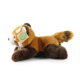 Plyšová panda červená ležiaca 20 cm ECO-FRIENDLY