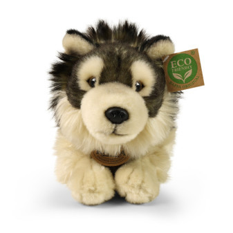 Plyšový vlk ležiaci 32 cm ECO-FRIENDLY