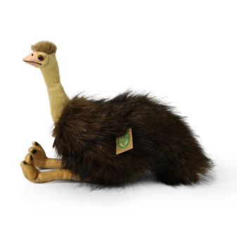 Plyšový vták emu 28 cm ECO-FRIENDLY