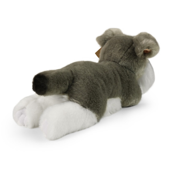 Plyšový pes bradáč ležiaci 28 cm ECO-FRIENDLY