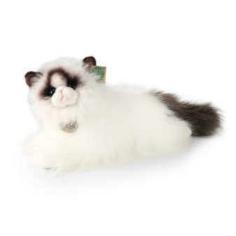 Plyšová mačka ragdoll ležiaca 35 cm ECO-FRIENDLY