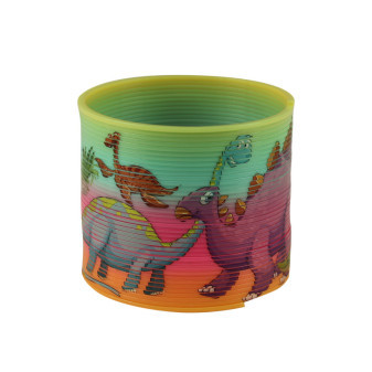 Magická pružina/špirála s obrázkom dinosaura